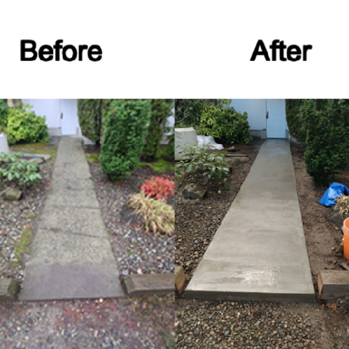 broken sidewalk repair vancouver fixing damaged concrete affordable
